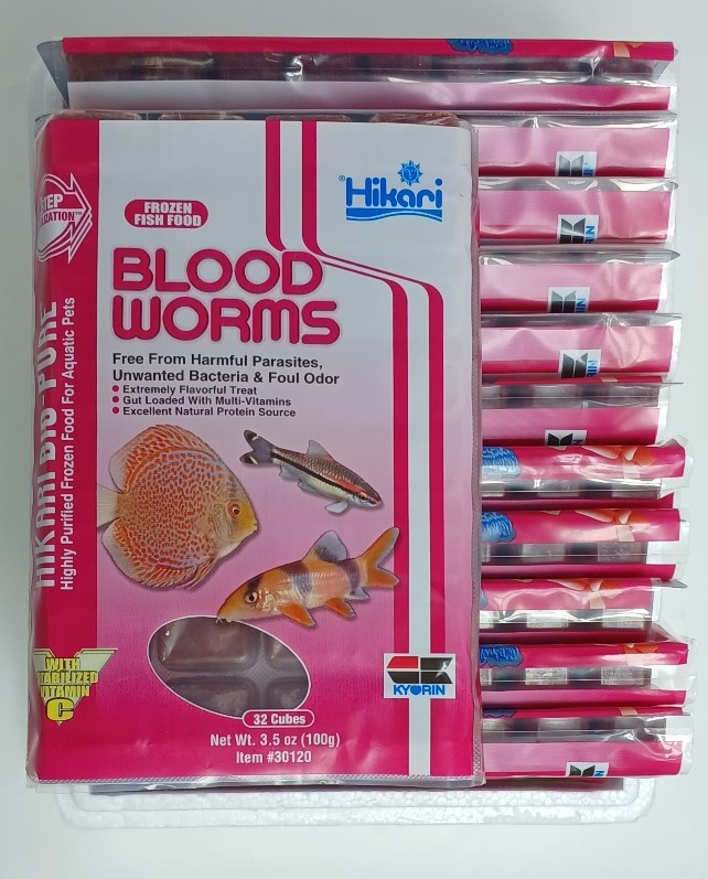 히카리 냉동짱구벌레 1박스 (12팩)