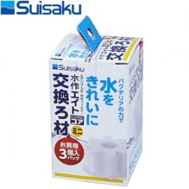 수이사쿠 단지여과기 코어 미니 리필 필터 3P