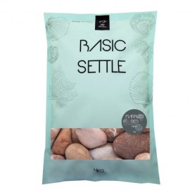 세틀 베이직 페블 스톤 4kg (마블 레드)