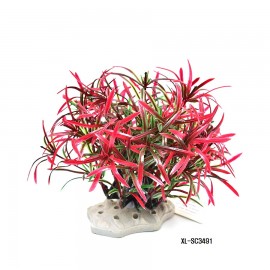 리글라스 인조수초 레드 h15cm